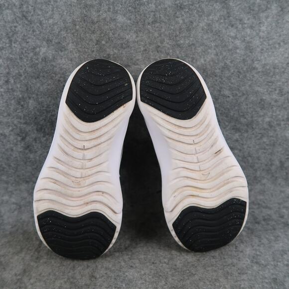 Nike Shoes Kids Toddler 12C Flex Sneaker Slip On Running Play Active Black White - Picture 9 of 11